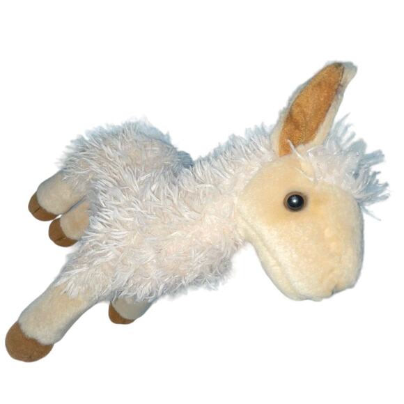 Aurora Miyoni Llama Alpaca Plush Stuffed Animal 12" Nursery Decor Shower Gift - Picture 2 of 10